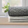 Trident Fusion Whim and Spun Grey Towels